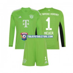 Camiseta 2ª Bayern de Múnich Manuel Neuer 1 Portero Niño 2023-2024 ML