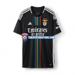 Camiseta 2ª Benfica Hombre 2023-2024 Manga Corta