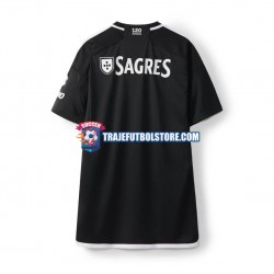 Camiseta 2ª Benfica Hombre 2023-2024 Manga Corta