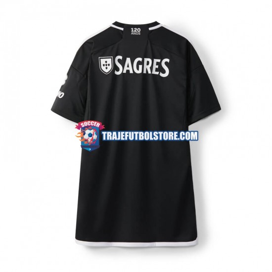 Camiseta 2ª Benfica Hombre 2023-2024 Manga Corta