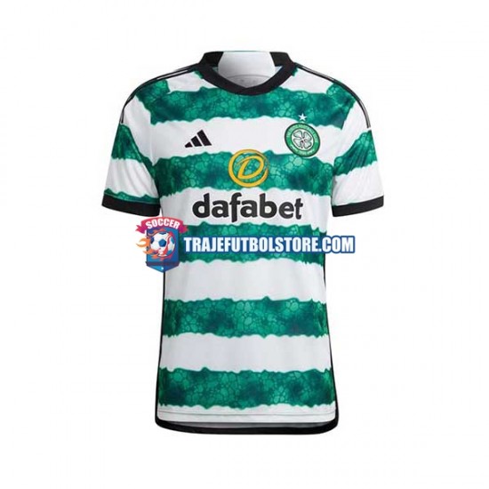 Camiseta 1ª Celtic Hombre 2023-2024 Manga Corta