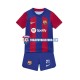 Camiseta 1ª FC Barcelona Frenkie de Jong 21 Niño 2023-2024 Manga Corta