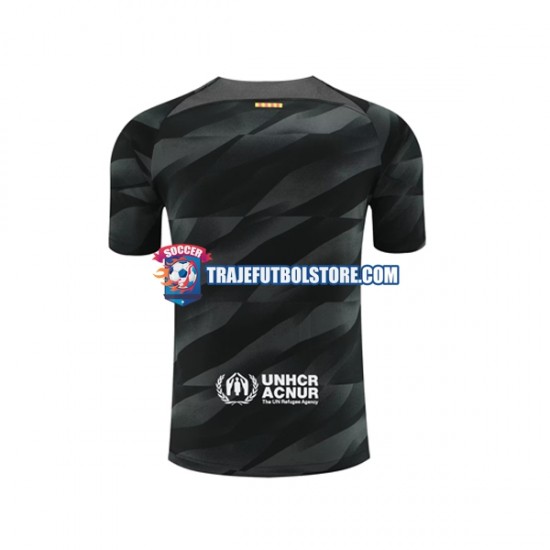 Camiseta 2ª FC Barcelona Portero Hombre 2023-2024 Manga Corta