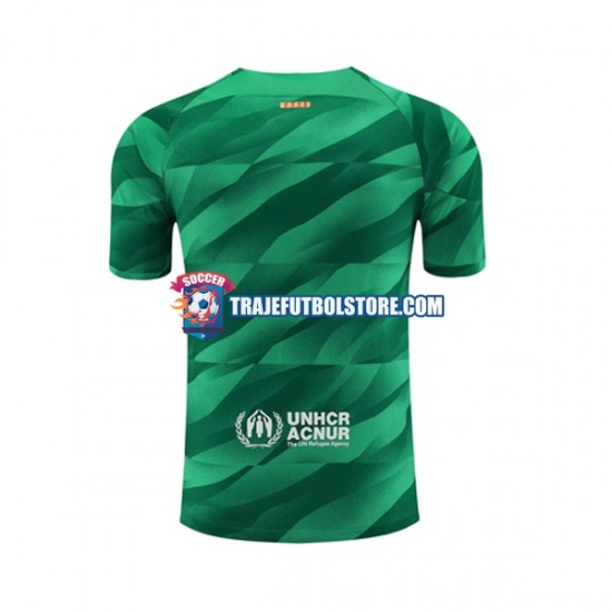 Camiseta 1ª FC Barcelona Portero Hombre 2023-2024 Manga Corta