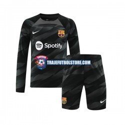 Camiseta 2ª FC Barcelona Portero Niño 2023-2024 ML
