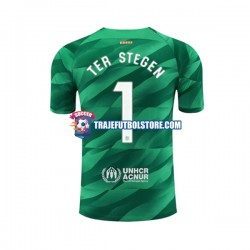 Camiseta 1ª FC Barcelona Ter Stegen 1 Portero Hombre 2023-2024 Manga Corta