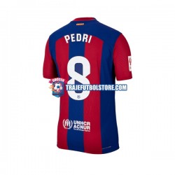 Camiseta 1ª FC Barcelona Pedri 8 Hombre 2023-2024 Manga Corta