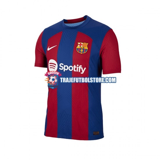 Camiseta 1ª FC Barcelona Robert Lewandowski 9 Hombre 2023-2024 Manga Corta