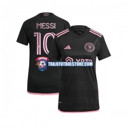 Camiseta 2ª Inter Miami Lionel Messi 10 Mujer 2023 Manga Corta