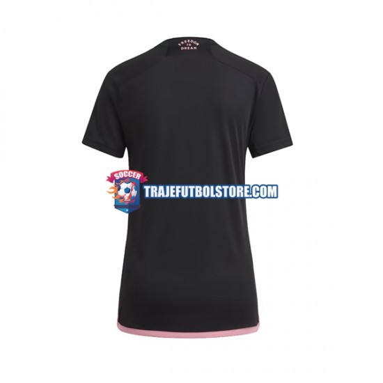 Camiseta 2ª Inter Miami Mujer 2023-2024 Manga Corta