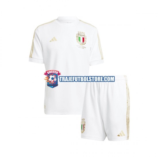 Camiseta 1ª Italia Anniversary Niño 2023 Manga Corta