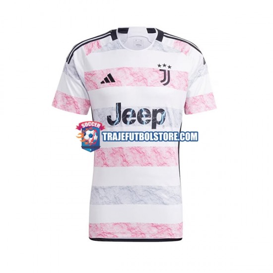 Camiseta 2ª Juventus Hombre 2023-2024 Manga Corta