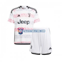Camiseta 2ª Juventus Niño 2023-2024 Manga Corta