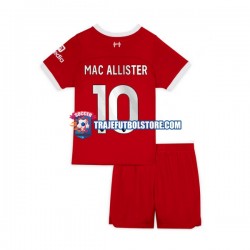 Camiseta 1ª Liverpool Alexis Mac Allister 10 Niño 2023-2024 Manga Corta