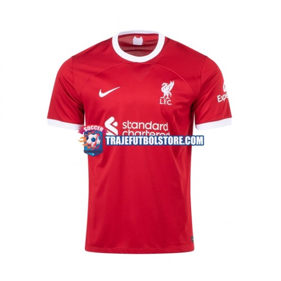 Camiseta 1ª Liverpool Darwin Nunez 9 Niño 2023-2024 Manga Corta