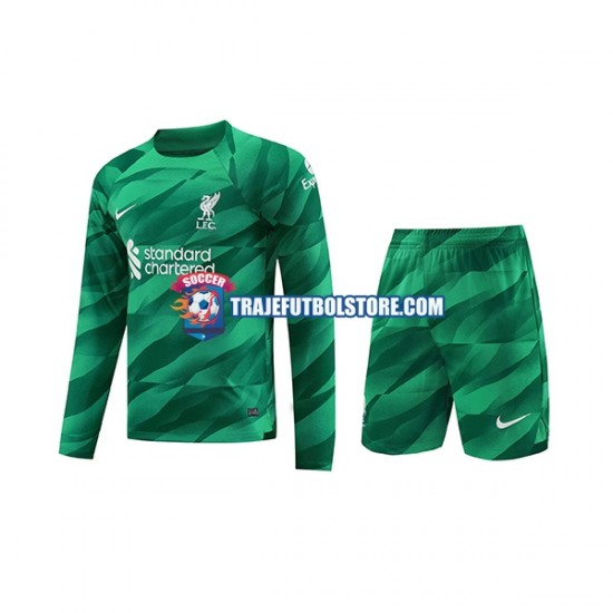 Camiseta 1ª Liverpool Portero Niño 2023-2024 ML