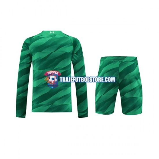 Camiseta 1ª Liverpool Portero Niño 2023-2024 ML