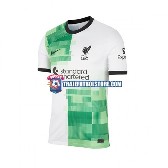 Camiseta 2ª Liverpool Luis Diaz 7 Hombre 2023-2024 Manga Corta