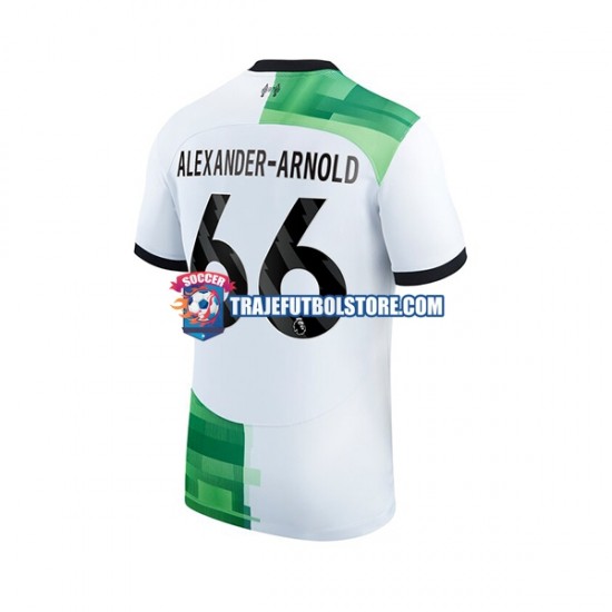 Camiseta 2ª Liverpool Trent Alexander-Arnold 66 Hombre 2023-2024 Manga Corta