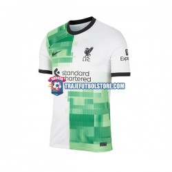 Camiseta 2ª Liverpool Virgil van Dijk 4 Niño 2023-2024 Manga Corta