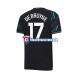 Camiseta 3ª Manchester City Kevin De Bruyne 17 Hombre 2023-2024 Manga Corta