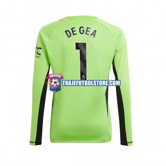 Camiseta 1ª Manchester United De Gea 1 Portero Hombre 2023-2024 ML