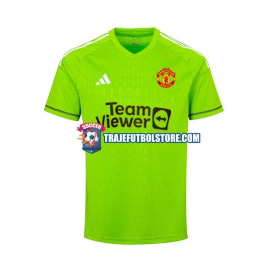 Camiseta 1ª Manchester United Portero Hombre 2023-2024 Manga Corta