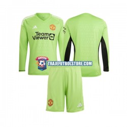 Camiseta 1ª Manchester United Portero Niño 2023-2024 ML