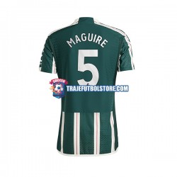 Camiseta 2ª Manchester United Harry Maguire 5 Hombre 2023-2024 Manga Corta