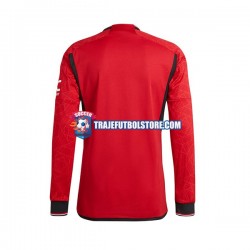Camiseta 1ª Manchester United Hombre 2023-2024 ML