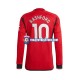 Camiseta 1ª Manchester United Marcus Rashford 10 Hombre 2023-2024 ML