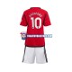Camiseta 1ª Manchester United Marcus Rashford 10 Niño 2023-2024 Manga Corta