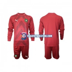 Camiseta 1ª Marruecos Portero Niño 2022 ML