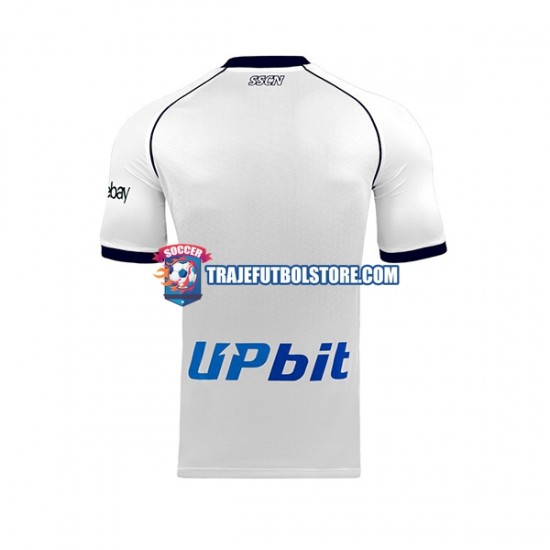Camiseta 2ª Napoli Hombre 2023-2024 Manga Corta
