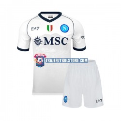 Camiseta 2ª Napoli Niño 2023-2024 Manga Corta