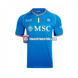 Camiseta 1ª Napoli OSIMHEN 9 Hombre 2023-2024 Manga Corta