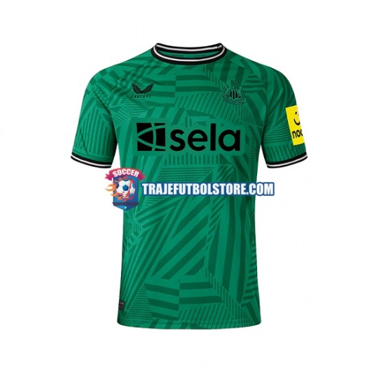 Camiseta 2ª Newcastle United Hombre 2023-2024 Manga Corta