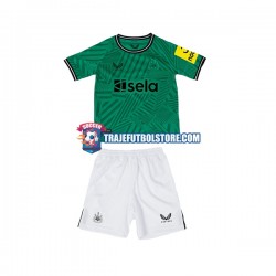 Camiseta 2ª Newcastle United Niño 2023-2024 Manga Corta