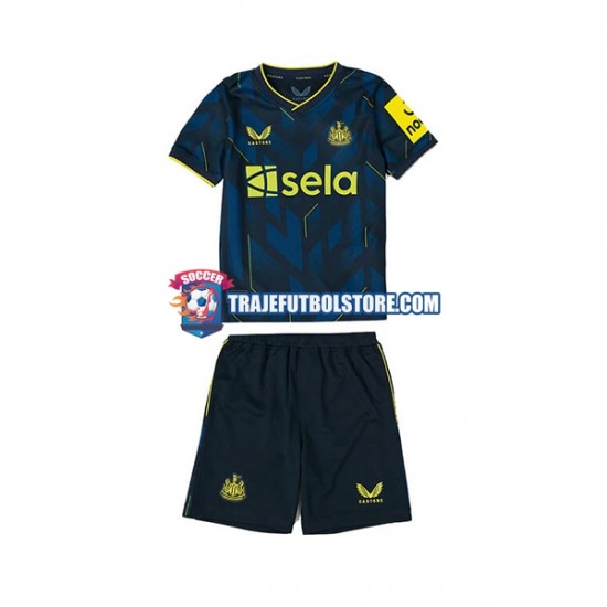 Camiseta 3ª Newcastle United Niño 2023-2024 Manga Corta