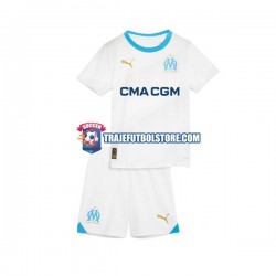 Camiseta 1ª Olympique de Marsella Niño 2023-2024 Manga Corta