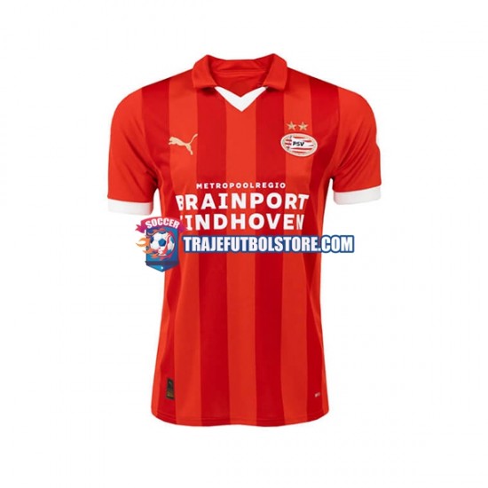 Camiseta 1ª PSV Eindhoven Hombre 2023-2024 Manga Corta