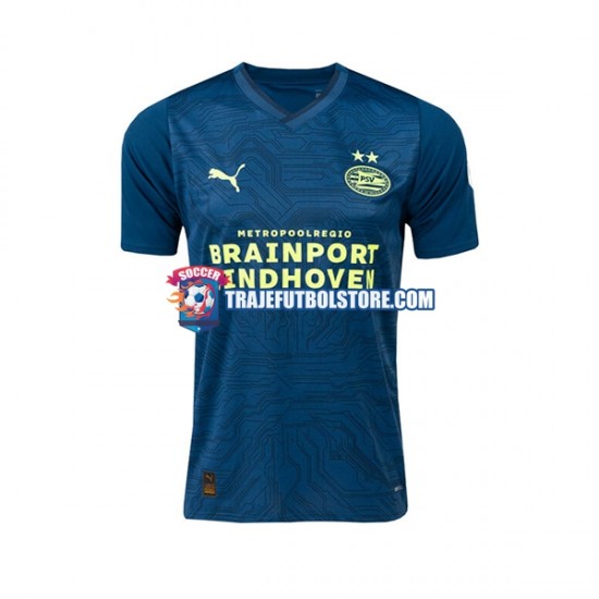 Camiseta 3ª PSV Eindhoven Hombre 2023-2024 Manga Corta