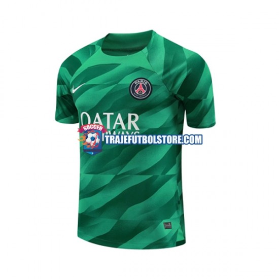 Camiseta 1ª Paris Saint-Germain Portero Hombre 2023-2024 Manga Corta