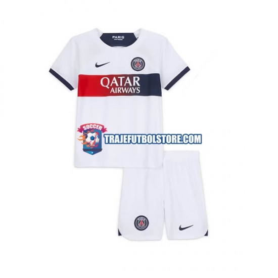 Camiseta 2ª Paris Saint-Germain Niño 2023-2024 Manga Corta