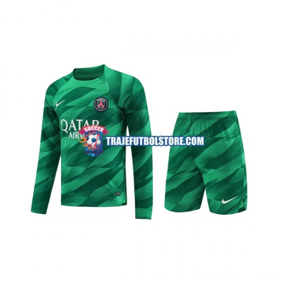 Camiseta 1ª Paris Saint-Germain Portero Niño 2023-2024 ML