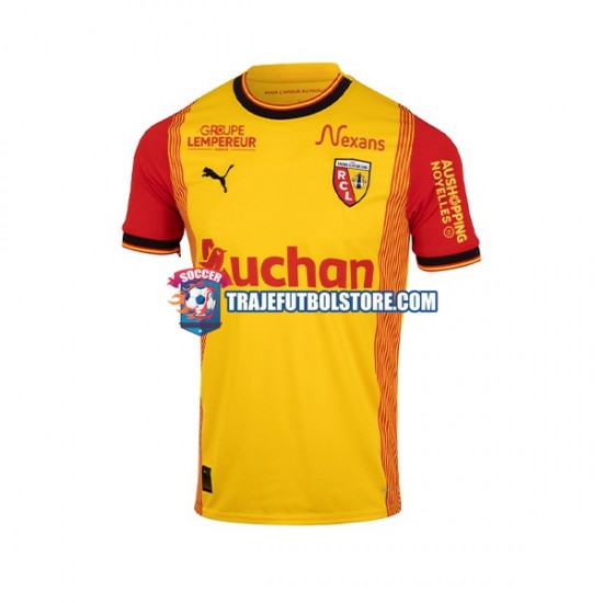 Camiseta 1ª RC Lens Hombre 2023-2024 Manga Corta