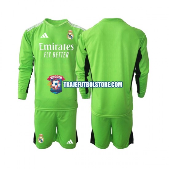 Camiseta 1ª Real Madrid Portero Niño 2023-2024 ML