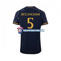 Camiseta 2ª Real Madrid Jude Bellingham 5 Hombre 2023-2024 Manga Corta