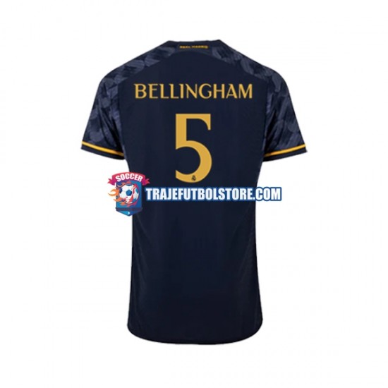Camiseta 2ª Real Madrid Jude Bellingham 5 Hombre 2023-2024 Manga Corta