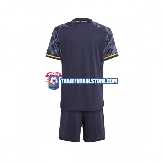Camiseta 2ª Real Madrid Niño 2023-2024 Manga Corta